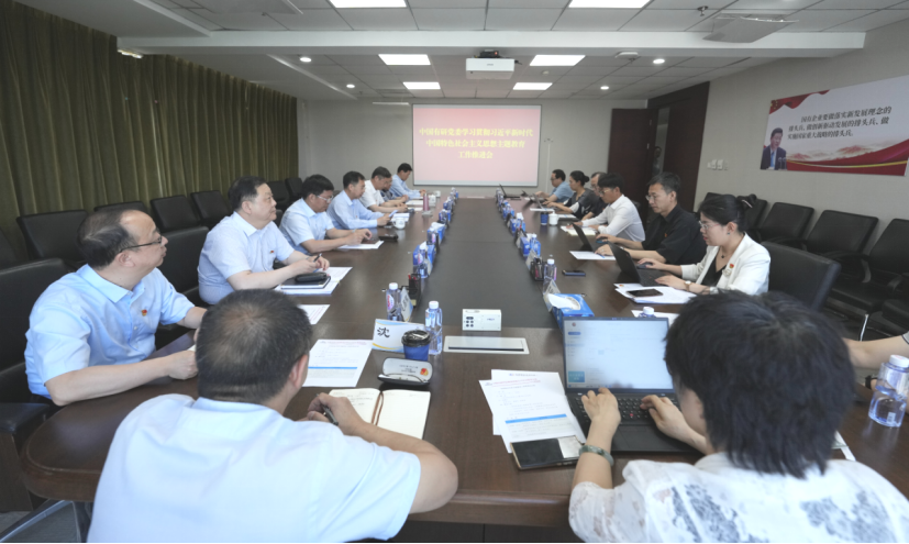 主题教育进行时 | K8凯发国际党委召开主题教育工作推进会